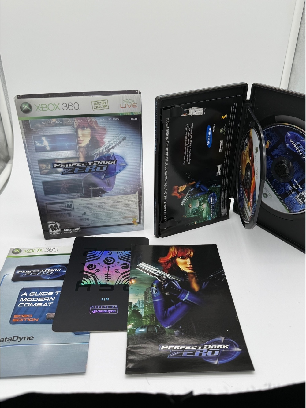 Perfect Dark Zero Limited Collector's Edition (Xbox 360, 2005) Steelbook CIB